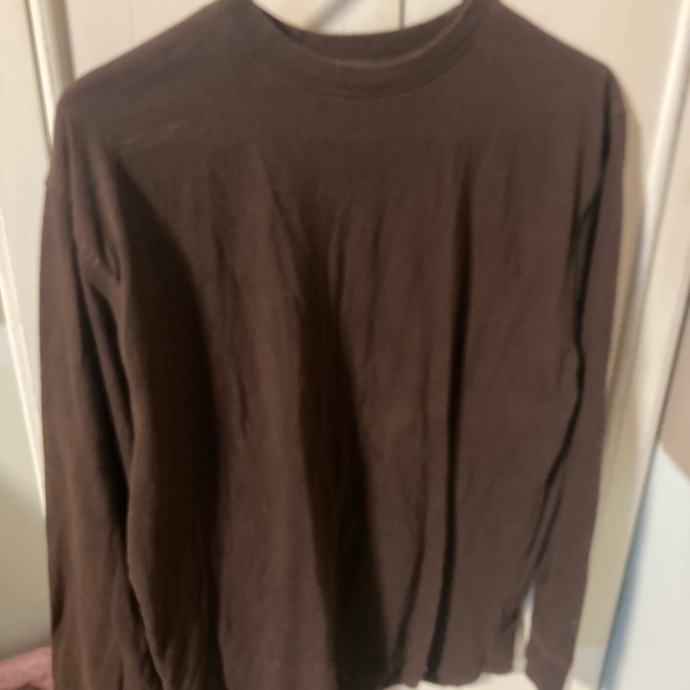 Classic Brown Long Sleeve Shirt
